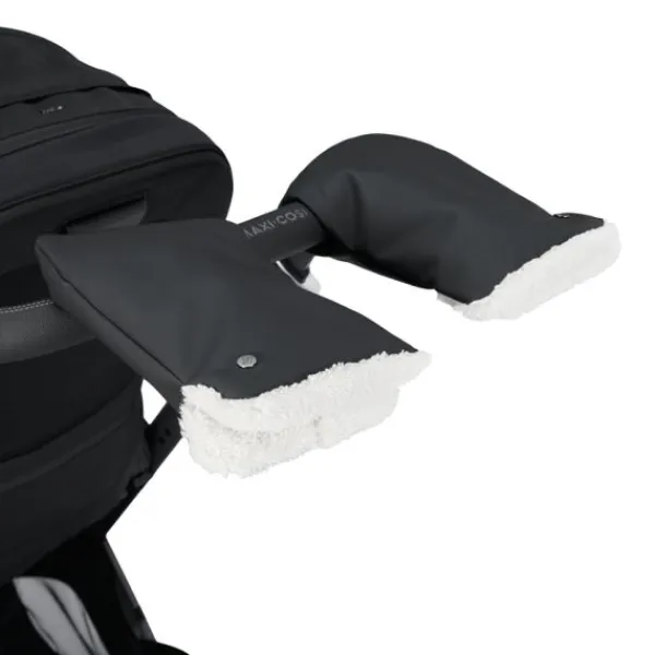 Maxi-Cosi Gevoerde Handschoenen - Universeel - Ink Black> Accessoires Kinderwagens|Accessoires Tweeling/Duo