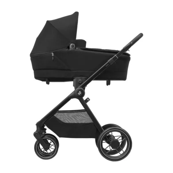 Maxi-Cosi Kinderwagen - Oxford Plus - Twillic Graphite (Dark Frame + Brown Leather)> Wandelwagens|Complete Kinderwagens