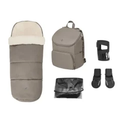 Maxi-Cosi Wandelwagen Oxford Essential Black Dark Frame + Black Leather><noscript><img width=