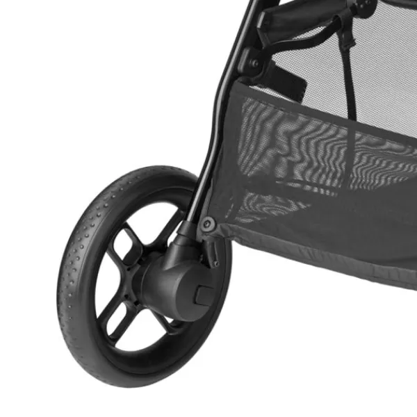 Maxi-Cosi Zelia3 Luxe Twillic Truffle (Black glossy frame & Black Leather)> Wandelwagens|Complete Kinderwagens