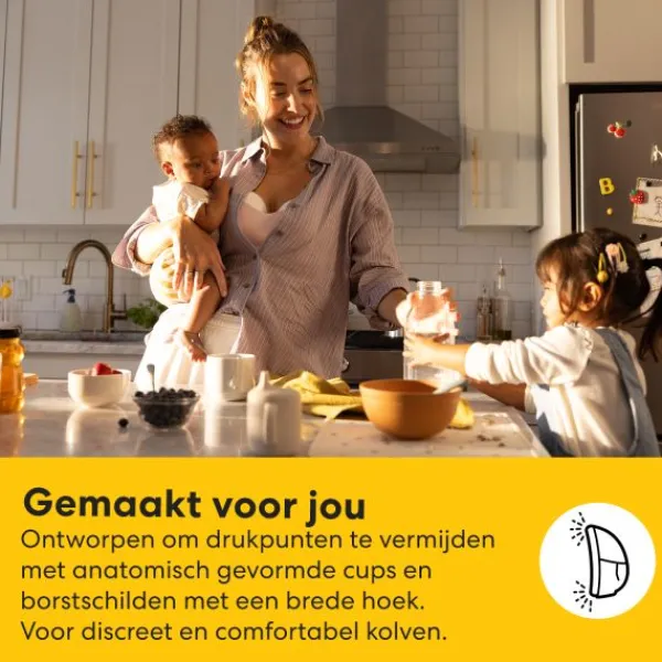 Medela Borstkolf - Motion InBra™ - Enkelzijdig Elektrisch> Borstkolven Handmatig