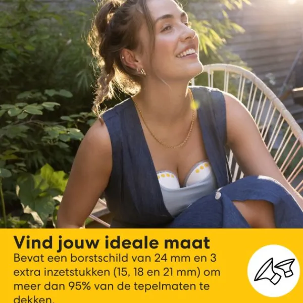 Medela Borstkolf - Motion InBra™ - Enkelzijdig Elektrisch> Borstkolven Handmatig