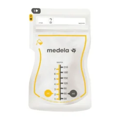 Medela Moedermelkbewaarzakjes Met Schenktuit 210ml 50st> Melk Bewaarzakjes