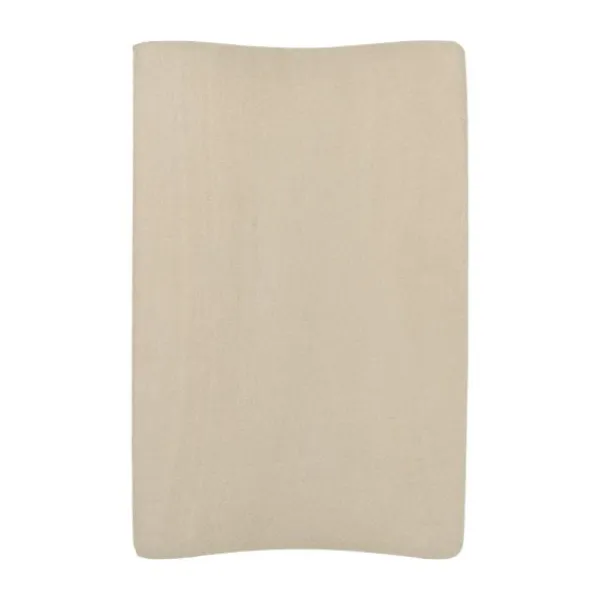 Meyco Baby Aankleedkussenhoes Badstof Uni Sand 50 x 70 cm 2-Pack> Waskussenhoezen