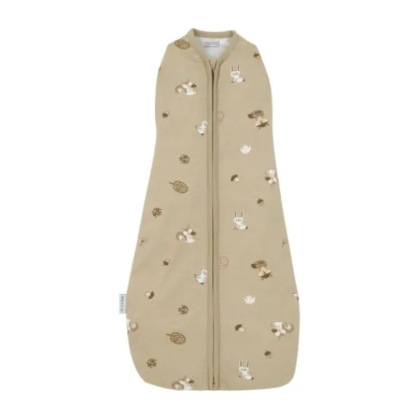 Meyco Baby Inbakerslaapzak Cocoon Forest Animals Sand> 4-Seizoenen Slaapzakken