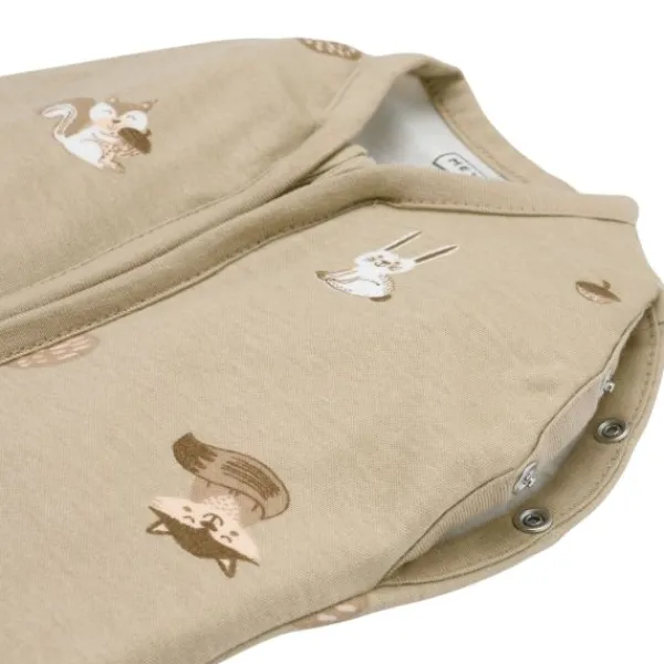 Meyco Baby Inbakerslaapzak Cocoon Forest Animals Sand> 4-Seizoenen Slaapzakken