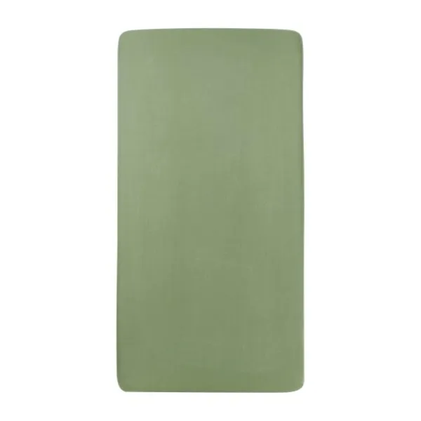 Meyco Baby Juniorhoeslaken Uni Olive Green 70 x 140 / 150 cm> Hoeslakens