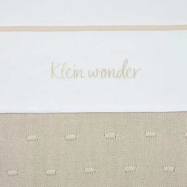 Meyco Baby Klein Wonder Wieglaken - 75 x 100 cm - Soft Sand> Wieglakens