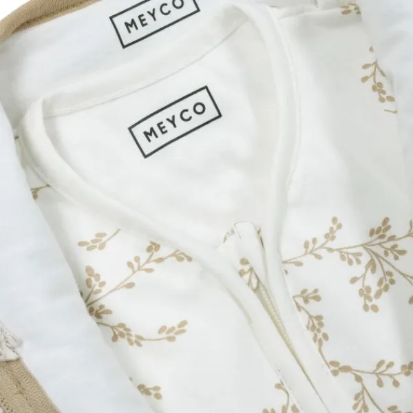 Meyco Baby Slaapzak 4 Seizoenen Branches Sand> 4-Seizoenen Slaapzakken
