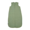 Meyco Baby Slaapzak Hydrofiel Gevoerd Uni Pre-Washed Olive Green 60 cm> 4-Seizoenen Slaapzakken