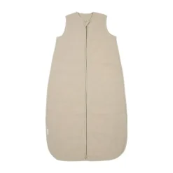 Meyco Baby Slaapzak Hydrofiel Gevoerd Uni Pre-Washed Sand 60 cm> 4-Seizoenen Slaapzakken