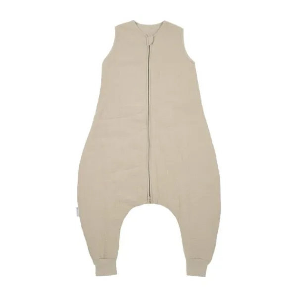 Meyco Baby Slaapzak Jumper Winter Hydrofiel Uni Pre-Washed Sand 104 cm> 4-Seizoenen Slaapzakken|Winter Slaapzakken