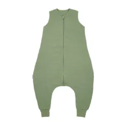 Meyco Baby Slaapzak Jumper Winter Hydrofiel Uni Pre-Washed Olive Green 80 cm> 4-Seizoenen Slaapzakken|Winter Slaapzakken