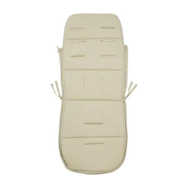Meyco Baby Uni Buggy Voetenzak en Inlegger - Sand - 45x130 cm> Accessoires Buggy's|Voetenzak Voor Buggy's