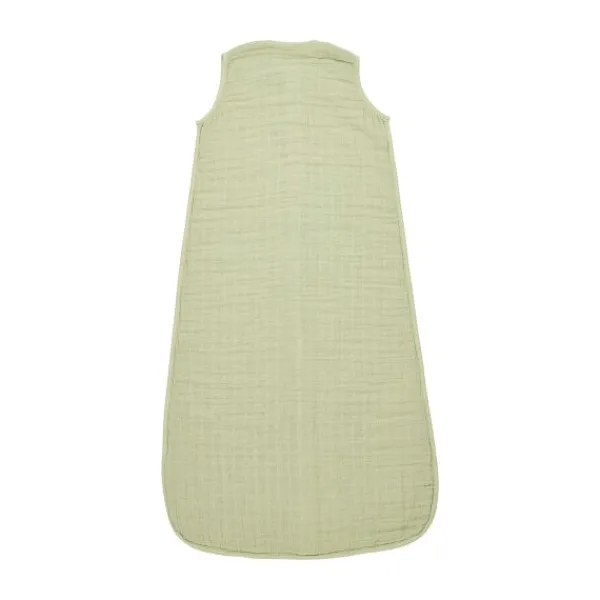 Meyco Baby Uni Zomerslaapzak - 60 cm - Pre-Washed Hydrofiel - Soft Sand> 4-Seizoenen Slaapzakken|Zomer Slaapzakken