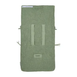 Meyco Baby Voetenzak Wafel Teddy Olive Green 40 x 82 cm><noscript><img width=
