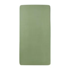 Meyco Baby Wieghoeslaken Uni Olive Green 40 x 80 / 90 cm> Hoeslakens