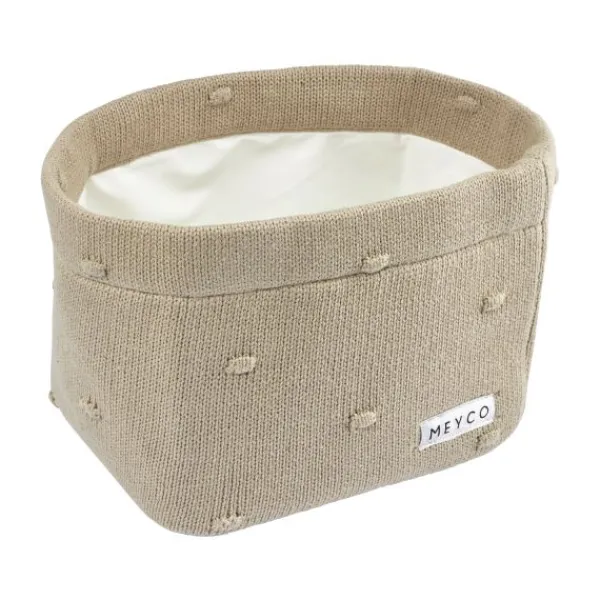 Meyco Billendoekjesetui Mini Knots Sand> Hoeslakens