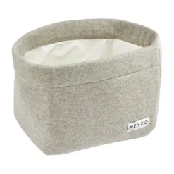 Meyco Boxkleed Knit Basic Sand Melange 77x97cm><noscript><img width=