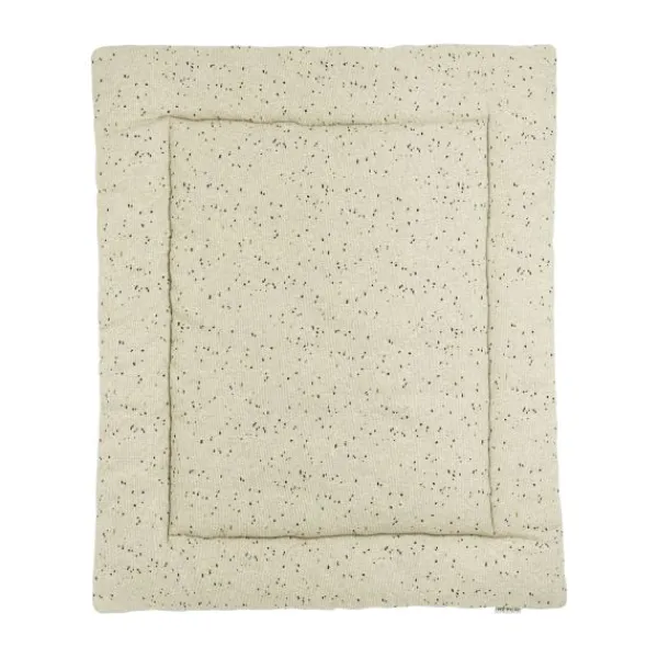 Meyco Boxkleed Rond Basic Knit Sand Melange 95 cm> Accessoires Boxen|Boxkleden