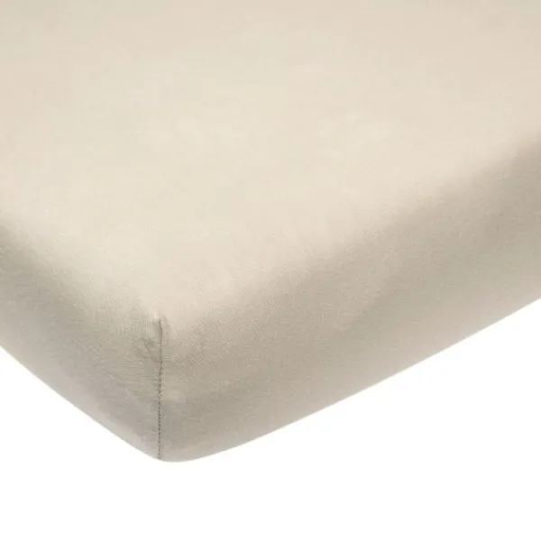 Meyco Hoeslaken Boxmatras Jersey Sand 75 x 95 cm> Accessoires Boxen|Hoeslakens