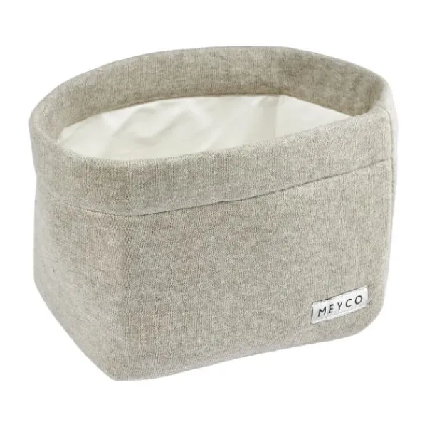 Meyco Ledikantdeken Mini Knots Sand Teddy 100x150cm> Ledikantdekens