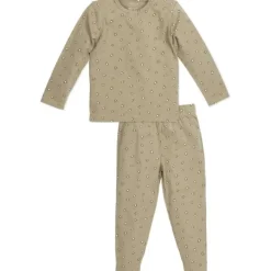 Meyco Pyjama Mini Panther Sand maat 50/56> Pyjama's