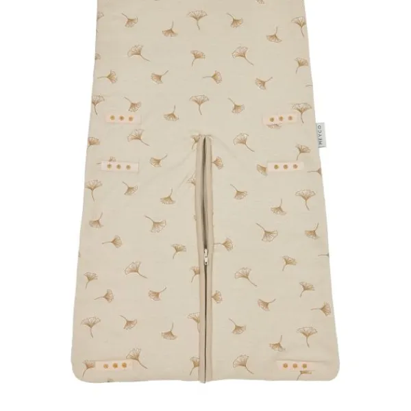 Meyco Slaapzak 4-Seizoenen Deluxe - One Size - Jersey - Ginkgo - Soft Sand> 4-Seizoenen Slaapzakken