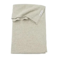 Meyco Slaapzak Winter Rib Mini Spot Sand Melange 110 cm><noscript><img width=