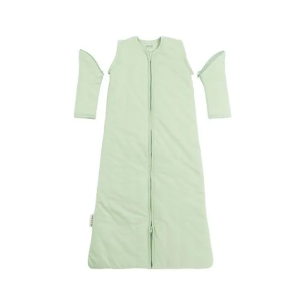 Meyco Slaapzak Winter Slub Soft Green 90 cm> 4-Seizoenen Slaapzakken|Winter Slaapzakken