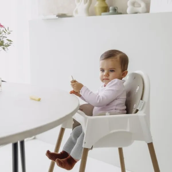 Meyco Stoelverkleiner - Forest Animals - Sand> Accessoires Kinderstoelen|Stoelverkleiners