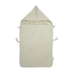 Meyco Voetenzak Knit Basic Sand Melange> Accessoires Autostoel