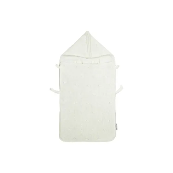 Meyco Voetenzak Knots Offwhite> Accessoires Autostoel