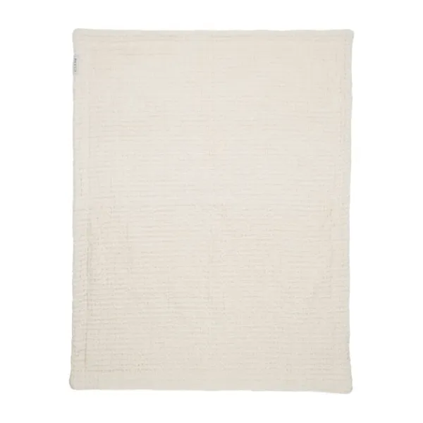 Meyco Wiegdeken Wafel Teddy Sand 75 x 100 cm> Wiegdekens