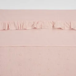 Meyco Wieglaken Ruffle Offwhite 75 x 100 cm><noscript><img width=