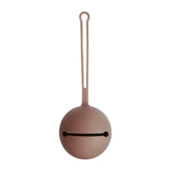 Mushie Fopspeen Clip Eva Pale Taupe><noscript><img width=