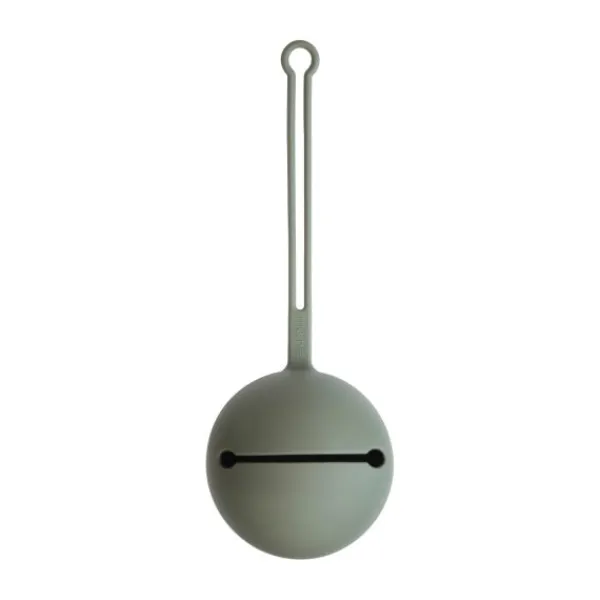 Mushie Fopspeen Clip Eva Pale Taupe> Fopspeenhouders