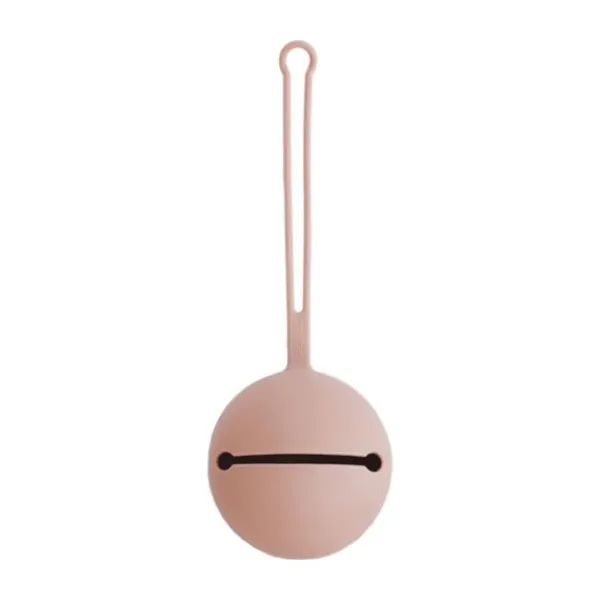 Mushie Fopspeen Clip Eva Pale Taupe> Fopspeenhouders