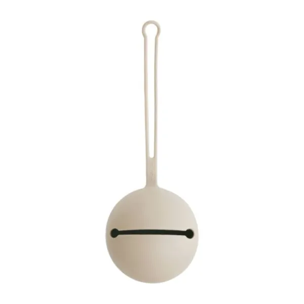 Mushie Fopspeen Clip Eva Pale Taupe> Fopspeenhouders
