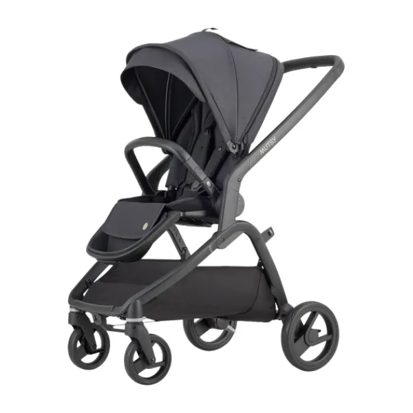 Mutsy Wandelwagen Flow Black Frame - Cognac Grip - Urban Green> Accessoires Kinderwagens|Accessoires Tweeling/Duo