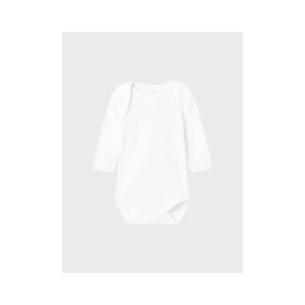 Name It Romper 2-Pack Bright White 50> Rompertjes