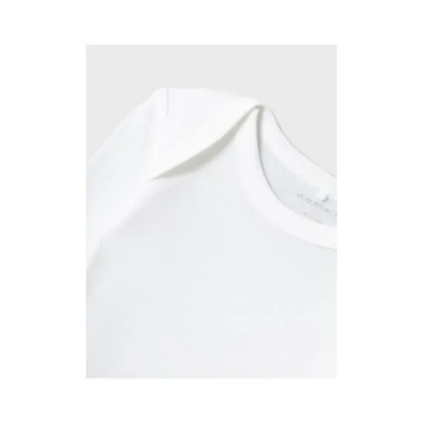 Name It Romper 2-Pack Bright White 50> Rompertjes