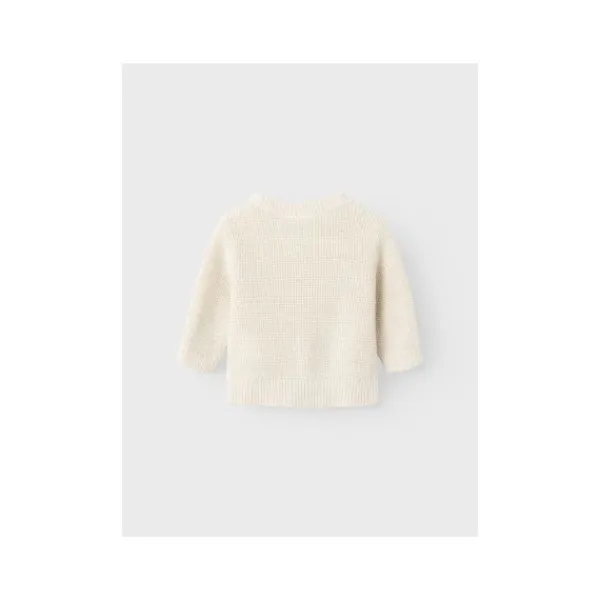 Name It Vest Knit Bubba Peyote Melange 62> Vestjes