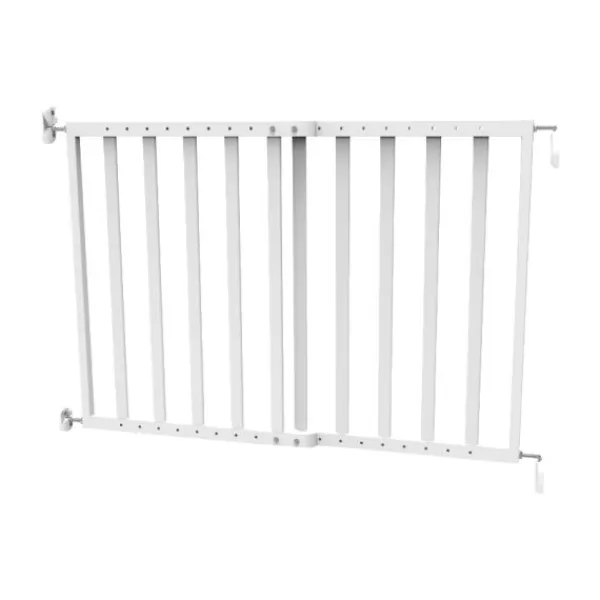 Noma Traphek Protection Hout Wit (64 cm - 100 cm)> Traphekken Configuratiesysteem|Traphekken Met Rolsysteem
