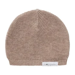 Noppies Muts Knit Rosita Taupe Melange 0-3 maanden> Mutsjes