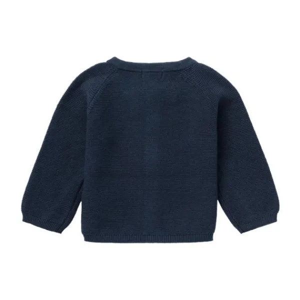 Noppies Vest Knit Naga Taupe Melange maat 62> Vestjes