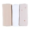 Noukie's B&M Set – 3 doeken – 70×70 cm – Katoen – Geluksduiven> Multidoek