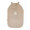 Noukie's F&O Voetenzak Autostoel - Veloudoux - Beige> Accessoires Autostoel