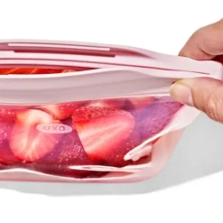 OXO Tot Bewaarzakken - 2 Pack - Silicone - Opal & Dusk><noscript><img width=