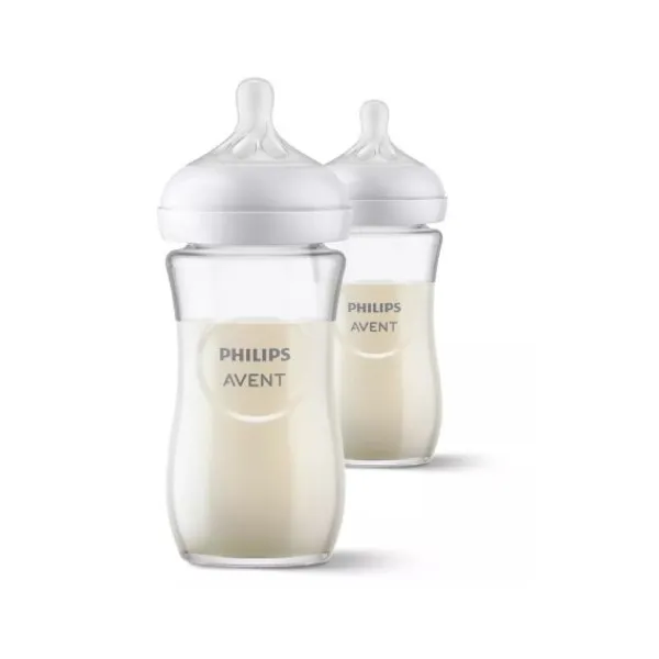 Philips Avent Fles Glas Natural Response 240ml (2 stuks)> Flessen